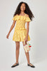 Kids Yellow Floral 2 Piece Short Set - Trixxi Clothing
