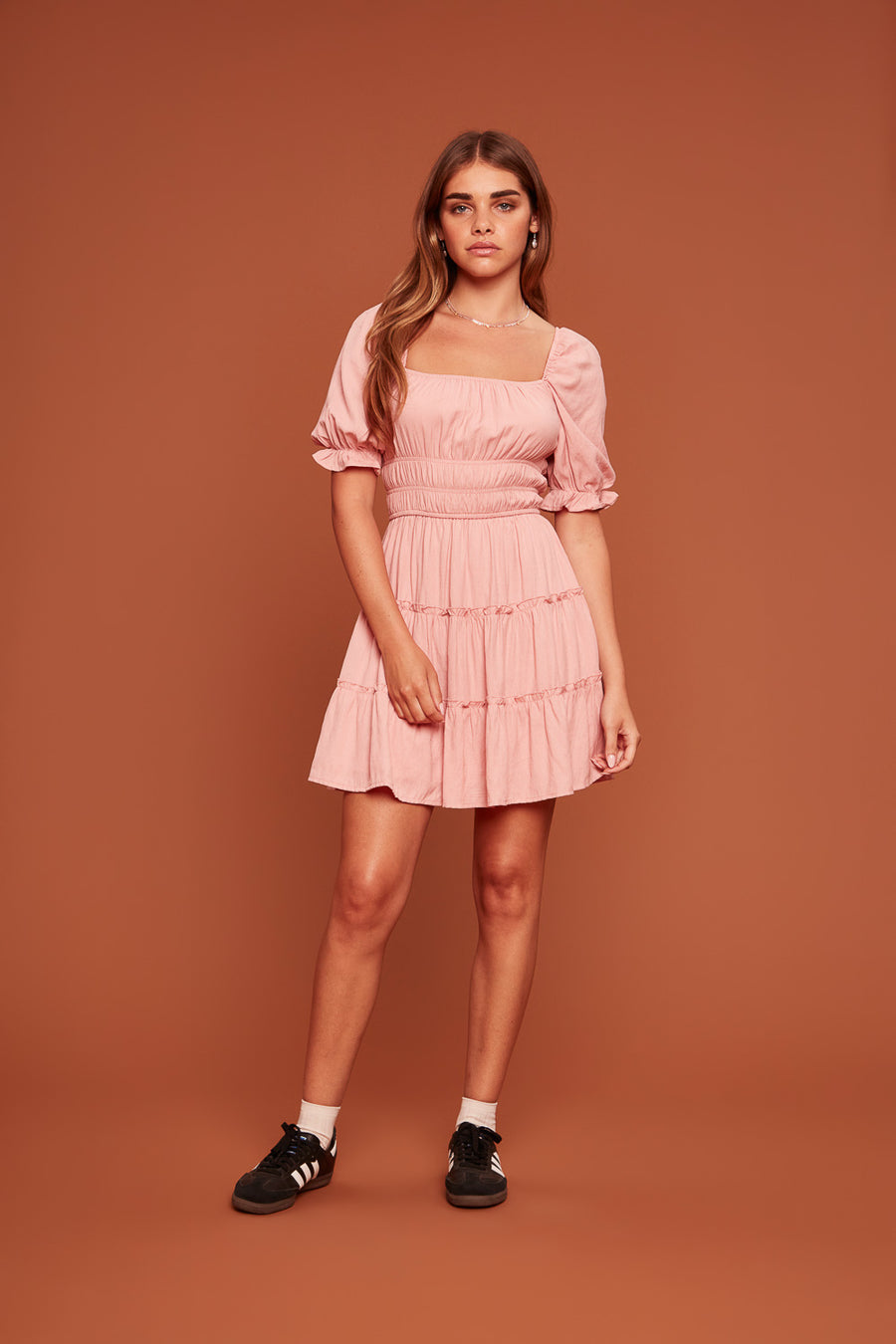 Petal Pink Tier Dress