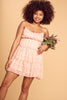 Pink Floral Baby Doll Dress - Trixxi Clothing