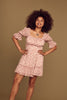 Pink Floral Emma Dress - Trixxi Clothing