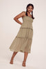 Olive Midi Dress - Trixxi Clothing