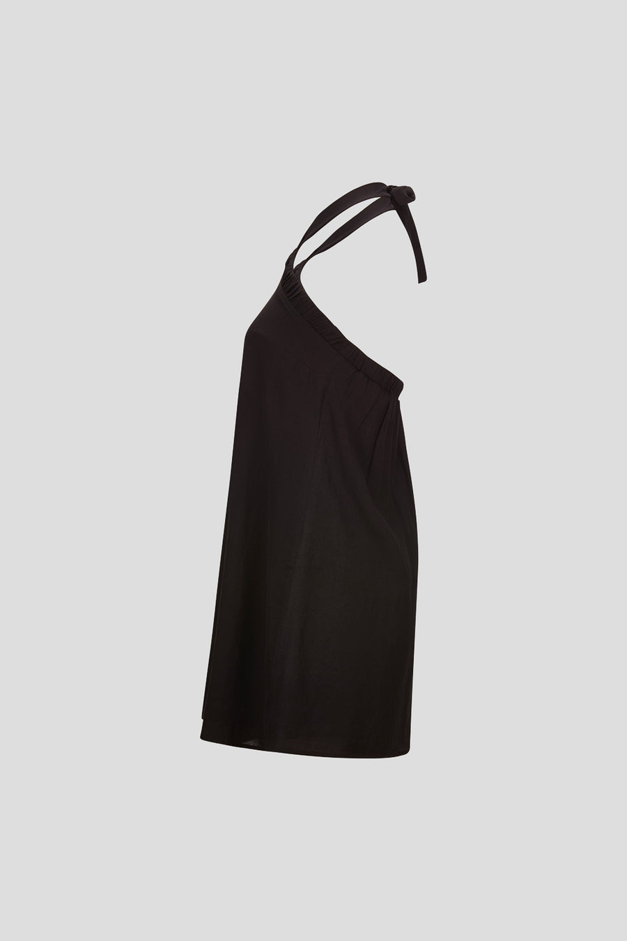 Black Halter Mini - Trixxi Clothing