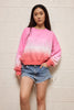 Pink Ombre Sweatshirt - Trixxi Clothing