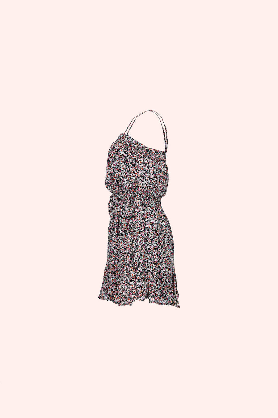 Black Floral Cami Dress - Trixxi Clothing