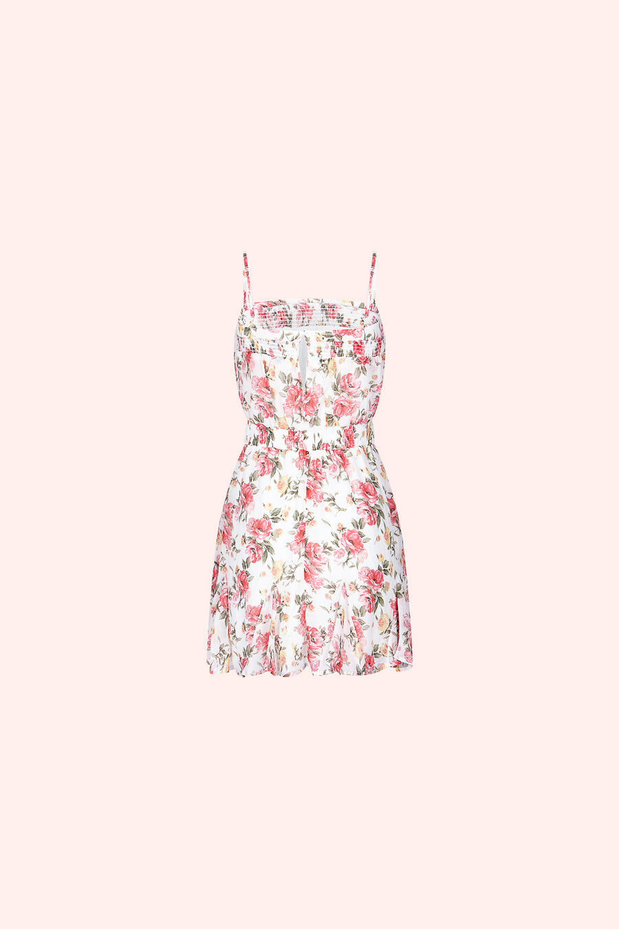 Pink Floral Cami Dress - Trixxi Clothing