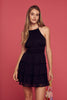 Black Halter Dress - Trixxi Clothing